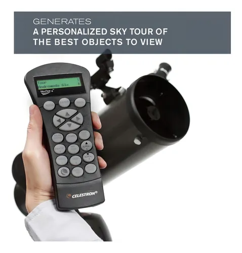 Set De Telescopio Celestron 31145 130 Slt Negro, 650 Mm