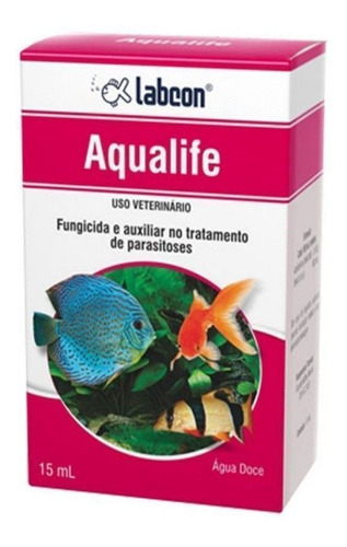 Labcon Aqualife 15ml Alcon Anti Parasita E Fungos Full