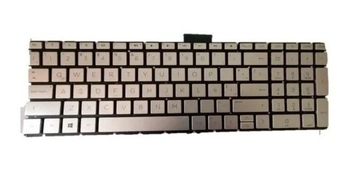 Teclado Hp 15-du 15-dy 15s-du 15s-dy 15s-du00 Esp Plata