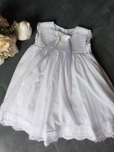 Imagem 4 de 6 de Vestido Infantil Renda Renascença Tamanho P