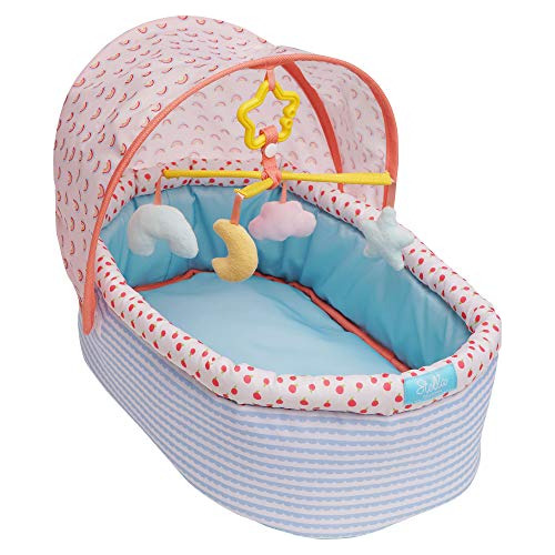 Manhattan Toy Stella Colección Soft Baby Doll Crib Con Canop