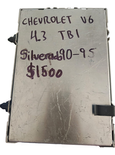 Computadora Chevrolet Silverado 90 -95 4.3 Tbi (Usado)