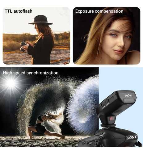 Disparador De Flash Inalámbrico Godox Xpro-s Ttl Para Cámara