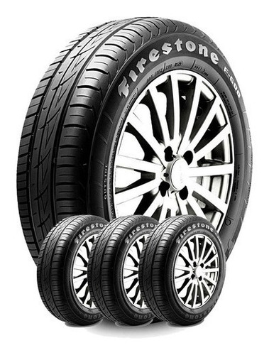 Combo 4u Cubierta 185/65 R14 86t F600 Firestone Envio 0$