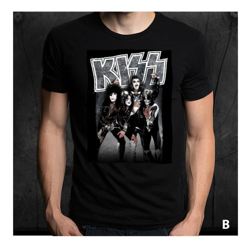 Remeras Bandas Rock Kiss Vol.1 Mod B