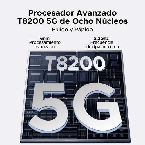 Doogee Note 59 Celular 5g 6250 mAh Android 15 6.75 HD+ 120 Hz 8 GB Ram +128 GB Rom NFC Cámara 16 MP