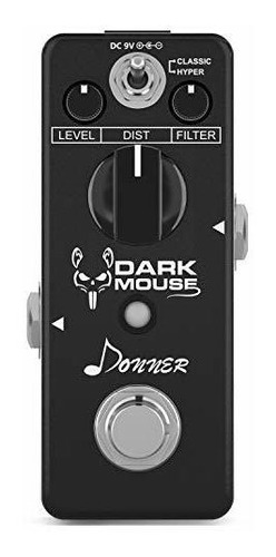 Pedal De Efecto De Guitarra Donner Dark Mouse Distorsión Tr