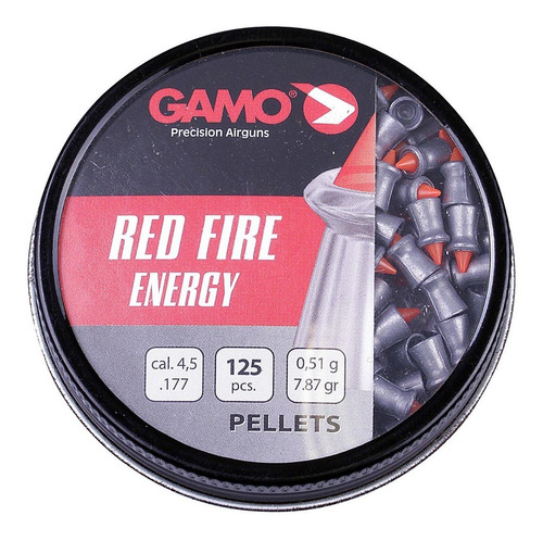 Chumbinho Gamo Red Fire Energy .177 - 4.5 Mm C/ 125 Unidades