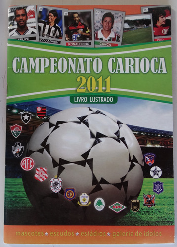 Álbum Campeonato Carioca 2011 Sports Net Completo