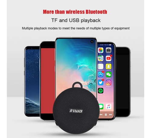 Altavoz Bluetooth Portátil Para Bicicleta Con Manos Libres
