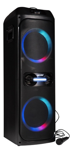 Altavoz De Fiesta Con Luces Led, Graves Y Bluetooth