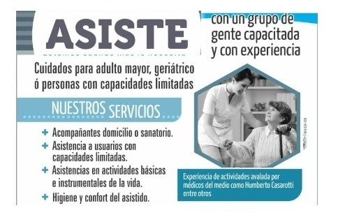 Imagen 3 de 5 de Servicio Acompañantes Y Cuidadores En Sanatorio O Domicilio