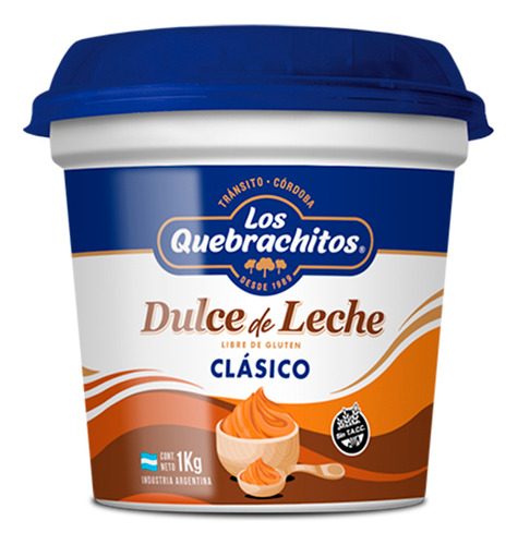 Dulce De Leche Cordobés Clásico Los Quebrachitos 1kg - Cc