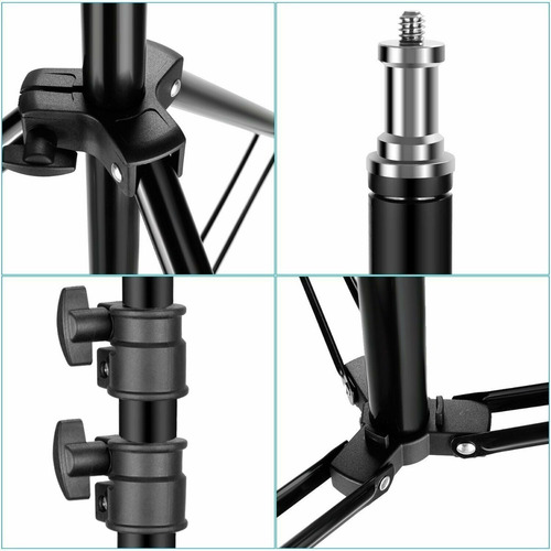 Tripode Multiuso Altura Max 2.1m Incluye Clip Para Celular