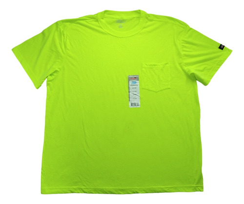 Playera Dickies Verde Fluorescente