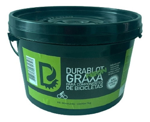 Durablot Graxa Amarela Neon Sem Lítio - 1 Kg - Bike