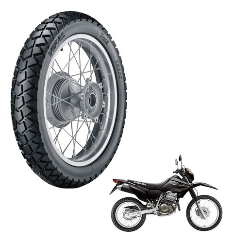 Pneu Vipal 140/80-18 Tr300 Xre 300 Lander Teneré Traseira
