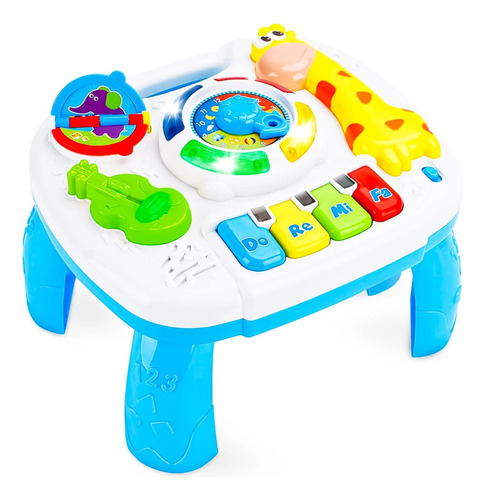 Mesa De Actividades Bebe Juegos Sensoriales Y  Con Sonido