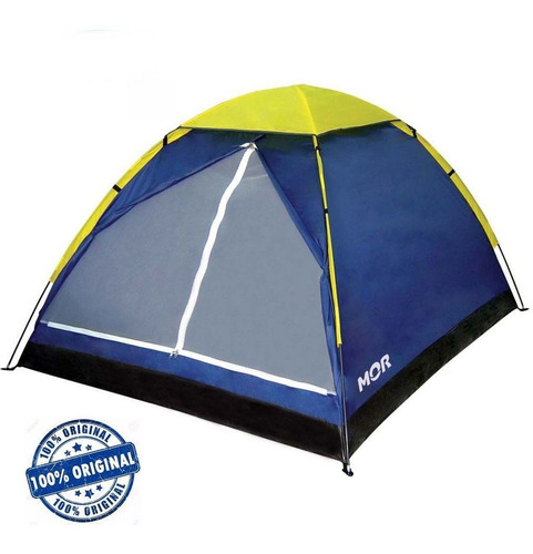 Barraca Camping Iglu 4 Pessoas Impermeável Azul Praia Mor