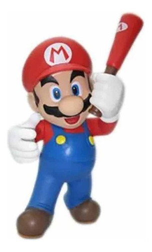 Figura Super Mario Con Bate De Baseball 9898-30d