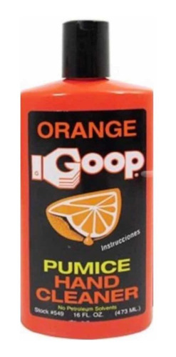 Jabón Mecánico Orange Goop Con Pómez 473 G