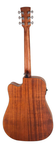 Violão Aço Folk Tampo Maciço Ibanez Aw54ce Opn Natural