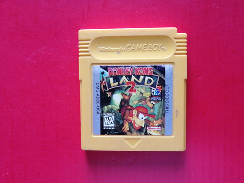 Juego Donkey Kong Land 2 Nintendo Game Boy Original 