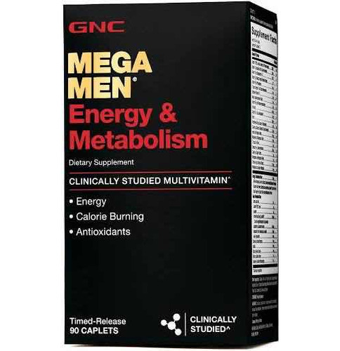 Mega Men Energy Gnc 90 Tabletas