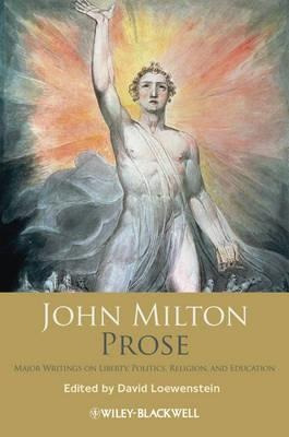 John Milton Prose - John Milton (paperback)
