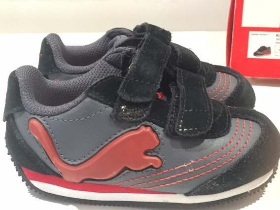 tenis puma infantil que acende a luz