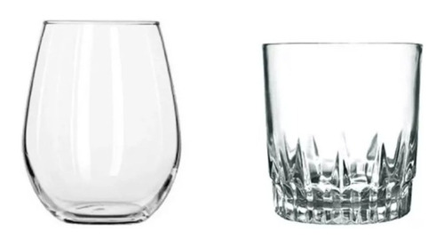 Vasos Vidrio Juego Whisky Copon Vino Gourmet Nadir Vegas X24