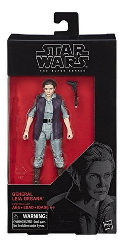 Star Wars Figura De Acción Black Series General Leia Organa
