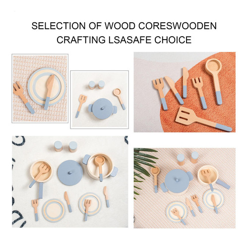 Juego De Cocina De Madera Para Juego De Simulación Juego De