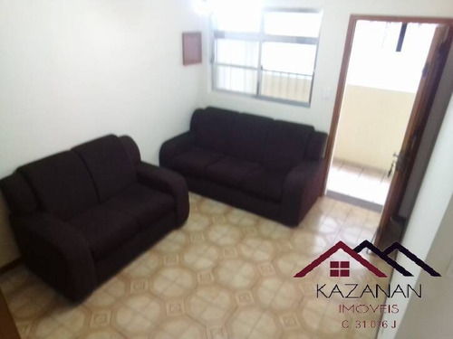 Imagem 5 de 15 de Apartamento 2 Dormitórios - Gonzaga - Santos - Vista Mar - 1650