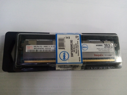 Imagen 1 de 2 de Memoria Ram Servidor Dell 8gb Pc3-10600r Proliant Poweredge