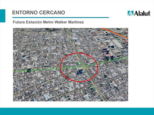Sector Cercano Futura Estación Línea 7 Walker Martínez