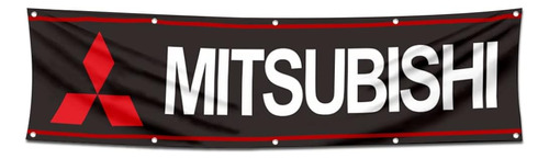 Bandera De Trabajo Para Mitsubishis, Bandera De Taller De Au