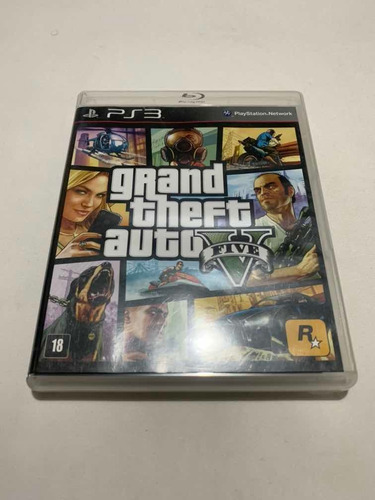 Gta V Ps3 Grand Theft Auto 5 Playstation 3 Jogo Original