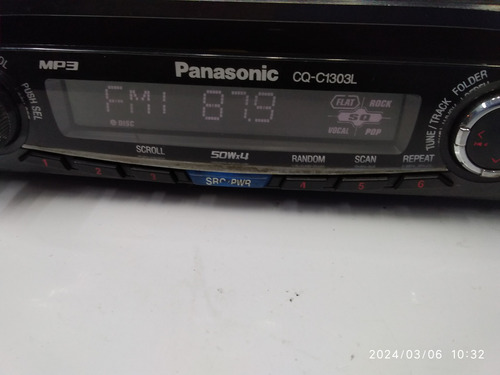 Som Automotivo Panasonic Cq-c1303 (usado ) (Usado)