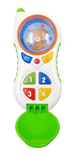 Telefono Celular Para Bebe Con Luces Y Sonidos