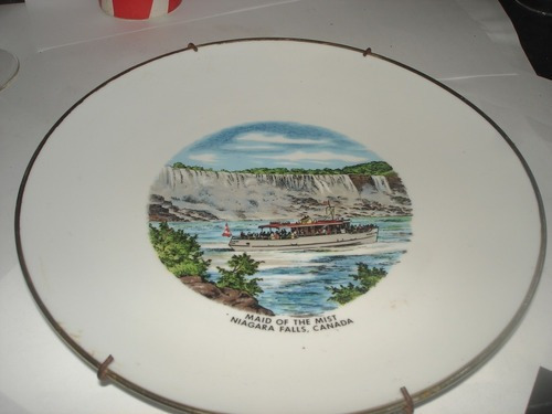 Plato De Porcelana Jsc Toronto Maid Of The Mist Niagara Fall