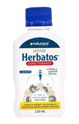 Jarabe Herbatos Adulto X120ml - mL a $282