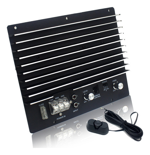 Amplificador Para Auto 1500 W 1 Canales Profesional