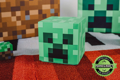 Minecraft Creeper Led Leach Limper Lamper Del Ampleza Ligtor
