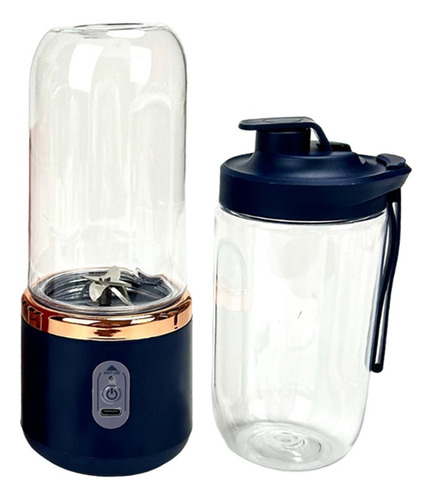 Para Licuadora Portátil, Mini Batidora De Mano, Copa Doble
