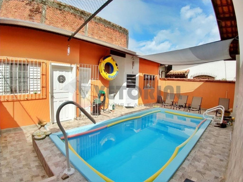 Imagem 1 de 14 de Linda Casa No Massaguaçu - Ca0496