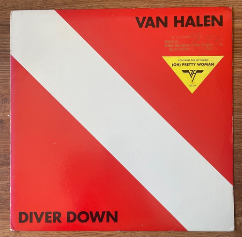 Vinilo - Van Halen - Diver Down - Promocional