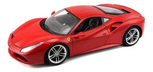 Ferrari 488 Gtb Race E Play Vermelha 1:18 Burago 18-16008