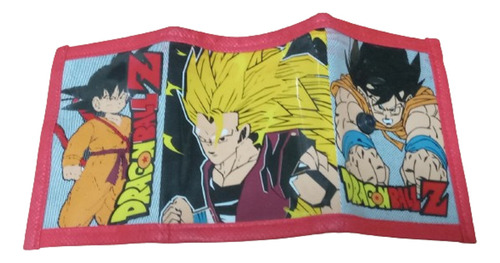 Dragon Ball Z Billetera Nautica Ideal Niños