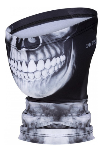 Imagem 1 de 2 de Balaclava Bandana Go Fisher Proteção Uv 50+ Caveira -tbgo 15